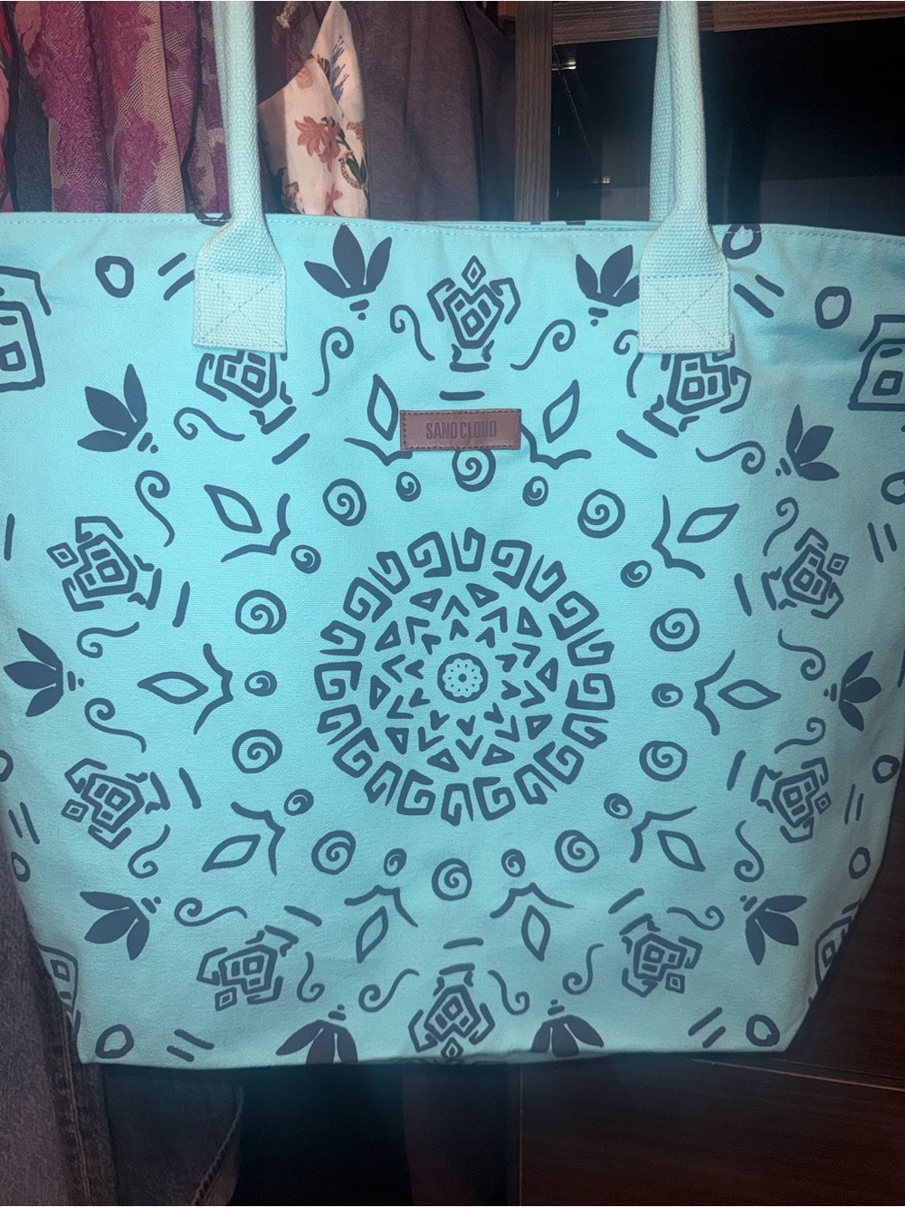 Sand Cloud Mandala Beach Tote